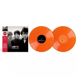 U2 18 U218 Singles Target Exclusive Limited Edition Neon Orange Vinyl 2LP 2024